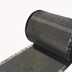 10 FT x 12" - Carbon Fiber FABRIC-2x2 Twill WEAVE-12K/400g