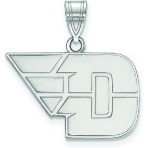 Sterling Silver University Of Dayton Medium Pendant Chain Included