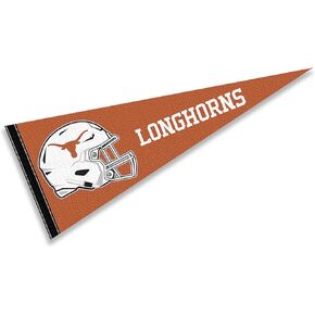 Texas Longhorns Football Helmet Pennant Flag