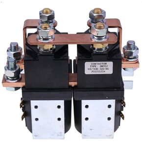 Solarhome New SW202 Solenoid Reversing Contactor Compatible with Albright Electric 24V 400A Albright 72V 80V Coil 400A Reversing Contactor Golf Cart Electric Vehicle Material Handling