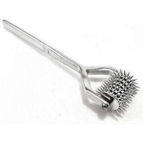 Wartenberg Neuro Pinwheel Stainless Steel Diagnostic Instrument Pin Wheel.7 Head - Strong Pinwheel, Silver, 1 Count (Pack of 1)