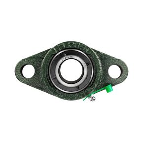 UCFL205-16 Pillow Block Bearing, Flange-Mount Ball Bearing Unit, 1 in Bore, 1-Bolt Flange, Self Aligning Cast Iron Housing, Set Screw Locking Style Flange Pillow Block Bearing