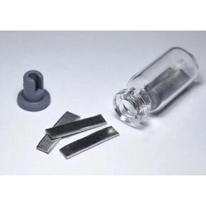 Iron metal Strips/Electrode High Purity Element 26 Fe Chemistry Sample - Science experiment - Chemistry kit - Periodic Table, Element Collection, Transition Metals