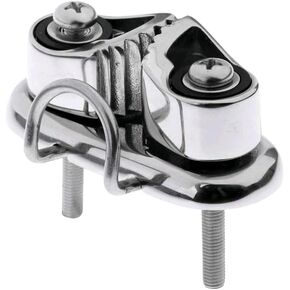 Stainless Steel Composite Cam Cleat with Wire Flaired Leading Ring Suit for Marine Boat Cleat Accessories