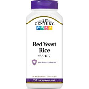 21st Century Red Yeast Rice, 150 Vegicaps