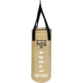 PGS Boxing Punching Bag for Kids - 2 ft Kids Punching Bag for Teens Heavy Boxing Bag Kit for Youth Practicing Karate, Taekwondo, MMA Training - UNFILLED