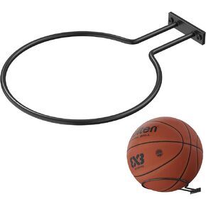 Ball Storage Rack, Basketball Holder Wall Mount - Basketball Display Stand, Soccer Ball Holder Display