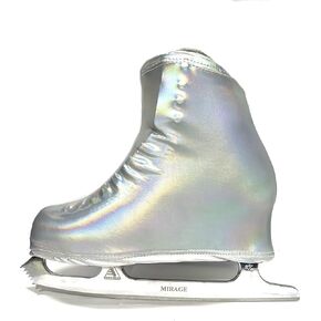 Ice Skating Metallic Boot Covers Skatewear