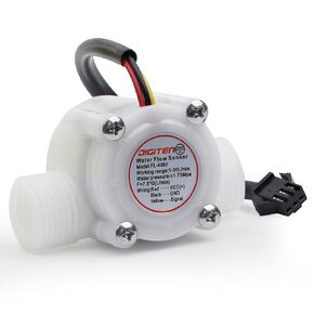 G1/2 ’’ Flow Hall Sensor BSP thread, Food Grade POM 1-30L/Min Flow Meter, Food Grade Flowmeter Counter
