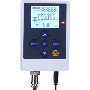 DIGITEN Water Liquid Flow Rate Volume Digital Display Flowmeter Quantitative Controller Counter Liter Gallon