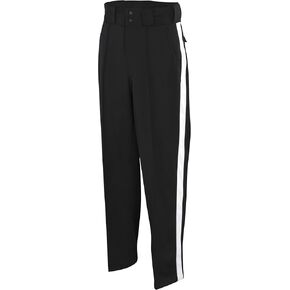 ADAMS USA Football Referee Cold Weather Poly/Span Pants, Black/White
