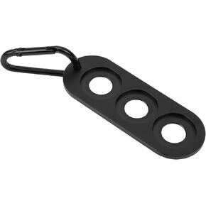 Qiilu Pool Cue Joint Protector Joint Protector Holder Pool Aluminum Billboard Cue Joint Protector Storage Clip Pool Table Stick Joint Protector 3 Hole Holder