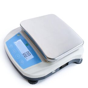 U.S. Solid 10kg x 0.1g Electronic Precision Balance Lab Digital Balance Scale, RS232 & USB Interface, AC100V-240V & DC4x1.5V Power Supply, 19 Measurement Units