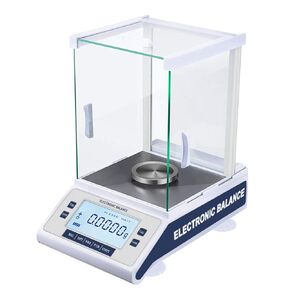 American Fristaden Lab External Calibration Analytical Balance, High Precision Balance for Professional Use