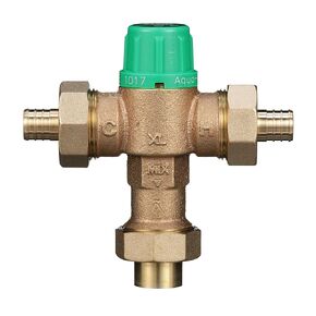 Zurn 34-ZW1017XL2PEX1C - 3/4 "صمام خلط ثرموستاتي Aqua-Gard® ZW1017XL