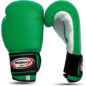 Boxing Gloves Kickboxing Muay Thai Punching Bag Vinyl Green - Durable Multi Layered Foam Padded Offers Unbeatable price kids and adult sizes