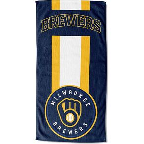 The Northwest Company MLB Milwaukee Brewers Zone Read Beach Towel