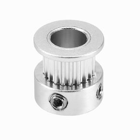 uxcell Aluminum 20 Teeth 8mm Bore 2mm Pitch Timing Belt Pulley
