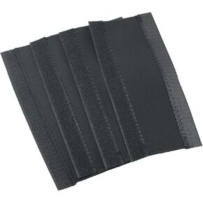 4PCS Mountain Bike Chainstay Protector 8.7x4.7x0.1 inches Frame Protection Cover Scratch Protection Sticker Strong Adhesive Nylon Unbranded Cycling Equipment Bicycle Accessories Black
