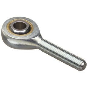 HM4 0.2500" Bore, .2500-28 Threads Male Rod End Bearing, 4 Piece Metal-To-Metal