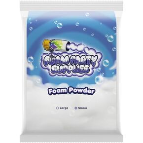 Foam Powder for Foam Machine with 60 Gallons Capacity - Pet & Human Safe, Ultra Concentrated - Eco-Friendly, Non-Staining for Parties, Weddings, Events - Compatible with FOAMO Machines