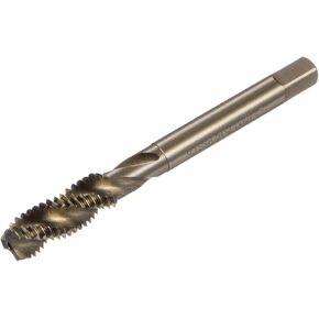 uxcell Metric Spiral Flute Thread Taps, M12 x 1.75 H2 Screw Threading Tap, Machine Tapping Tools for Machinist Repair (M35 Cobalt High Speed Steel (HSS-CO), Uncoated)