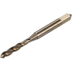 uxcell Metric Spiral Flute Thread Taps, M6 x 1 H2 Screw Threading Tap, Machine Tapping Tools for Machinist Repair (M35 Cobalt High Speed Steel (HSS-CO), Uncoated) in Saudi Arabia