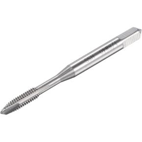 uxcell Spiral Point Threading Tap 1/8-40 BSW, HSS (High Speed Steel) Machine Thread Screw Tap 3 Straight Flutes Uncoated Tapping Tool H2 Tolerance