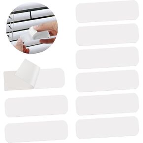 20 Pcs White Mini Horizontal Blind Repair Tabs-1 inch Horizontal Blinds Replacement Slat Blind Slat Repair Kit Blind Fixers for Repair Damaged Blinds Blades