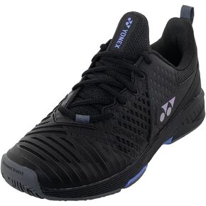 YONEX Men's Sonicage 3 Tennis Shoes Black