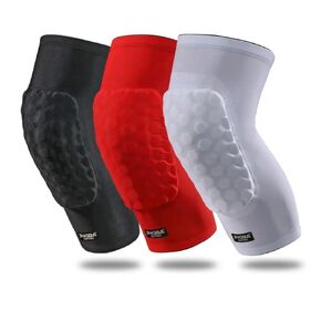 Knee Compression Sleeves: Basketball, Baseball, Volleyball, Wrestling, Anti-slip Knee Protector (Black, Large)