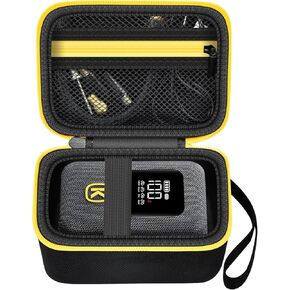 Case Compatible with Fanttik X8 X9 Ace Bike Pump Fast Portable Tire Inflator, Travel Storage Holder for Fanttik X8/X9 Nano Electric Ball Air Pump for Bike Tires & Accessories (Box Only)