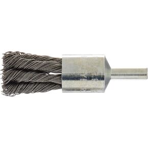 Firepower 1423-2118 Knot Type Crimped Wire End Brush with 1-1/2-Inch Diameter and 1/4-Inch Shank