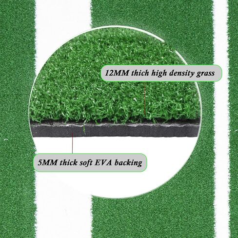 حصيرة رمي الكرة اللينة مقاس 3 × 10 بوصات، أباريق البيسبول، حصيرة ضرب الكرة اللينة الخضراء، حصيرة رمي العشب الاصطناعي، أدوات تدريب رمي الكرة اللينة للأماكن الداخلية والخارجية in Kuwait