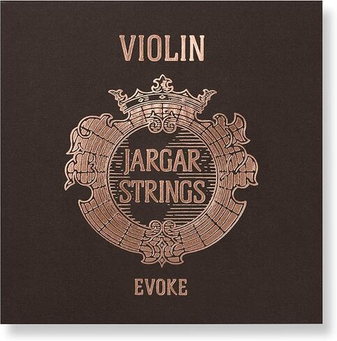 Jargar Evoke Violin Set | Violin Strings 4/4 Full Set for Professionals and Aspiring Violinists | Powerful, Direct Response with Brilliant Sound Color | Made In Denmark | Full Set in Kuwait