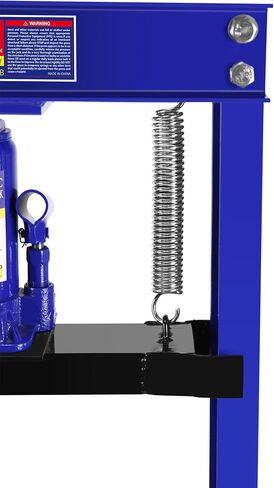 12 Ton Hydraulic Press,Benchtop Press with Press Plates,Adjustable Working Table Height,H Frame,Metal Hydraulic Shop Press for Automotive,Store,Home Mechanics,Rear Wheel Bearing Blue in Saudi Arabia