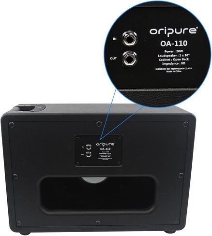 خزانات سماعات الجيتار OriPure 20W 1x10 بوصة OA-110 in Saudi Arabia