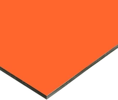 Falken Design Aluminium Composite Panel Orange 12 in. x 24 in. x 1/8 in. in Saudi Arabia