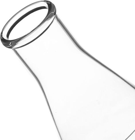 Erlenmeyer Flask, 125mL - ASTM, Dual Graduated Scale - Borosilicate Glass - Narrow Neck Flask, Conical Flask, Glass Flask - Eisco Labs in Saudi Arabia