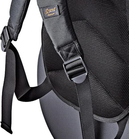 Ortega Guitars Hardshell Case Deluxe Backpack Straps w/Ergonomic Back Cushion-Carry Your Hardcase Like a Gig Bag-Black (Obps-dlx) in Saudi Arabia