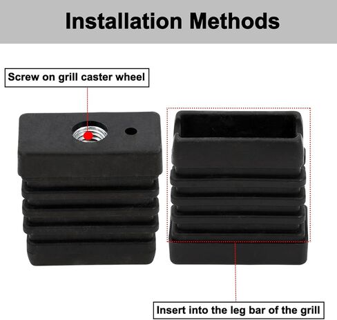 G408-0036-W1 قطع غيار مقبس عجلة الشواية لعجلة Charbroil 463243518 463342119 463245917 463240115 مقبس العجلات المستطيلة إدراج عجلة شواية الغاز 7/16 بوصة داخل الجذع in Kuwait