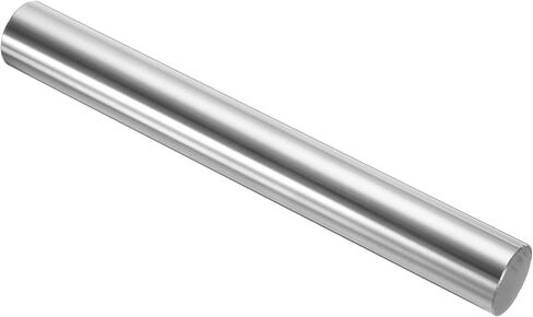 uxcell Linear Motion Rod Shaft Guide 25mm x 200mm (0.984" x 7.87") Hardened Chrome Plated Steel Linear Rail Rod for 3D Printer, CNC Machine in Saudi Arabia