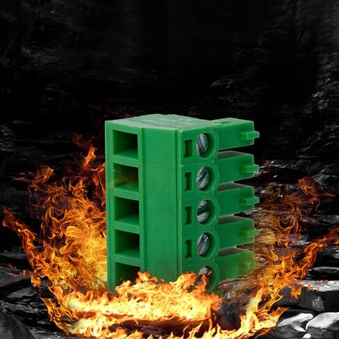 50pcs 2 PinTerminal Block Connector 2.54mm Pitch Green PCB Universal Screw Terminal Block Connector for Calculators General Computer Electronic Equipments in Saudi Arabia
