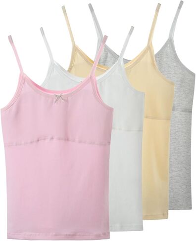 Teen Girls Camisole, Original Cotton Lining Undershirts Training Bras in Saudi Arabia