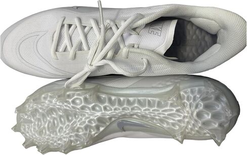 Nike Alpha Huarache8 Pro Lacrosse Cleats CW4439-110 Size Mens 14.0 White in Saudi Arabia