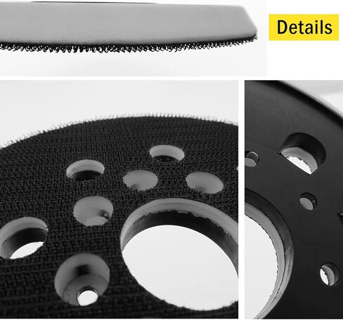 وسادة دعم لأداة الصنفرة بخطاف وحلقة مقاس 5 بوصات لـ RS035، متوافقة مع ماكينة الصنفرة المدارية العشوائية من Bosch ROS20VS وROS10 in Kuwait