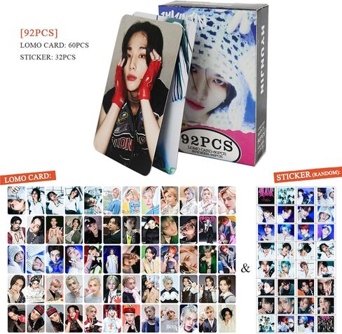 بطاقات صور Stray Kids 92 قطعة، بطاقات Lomo لتزيين جدران الصور، SKZ Merch لهدية عيد الميلاد، بطاقة صور KPOP للمجموعات (fe-ix) in Kuwait