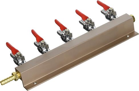 CPG224 Air Distributor 5/16", CO2 Manifold - 4 Way in Saudi Arabia