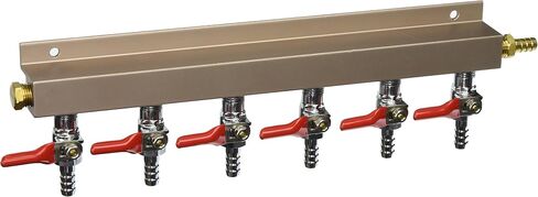 CPG224 Air Distributor 5/16", CO2 Manifold - 4 Way in Saudi Arabia