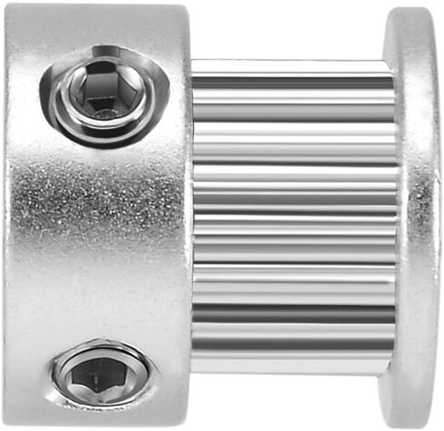 uxcell Aluminum 20 Teeth 8mm Bore 2mm Pitch Timing Belt Pulley in Kuwait